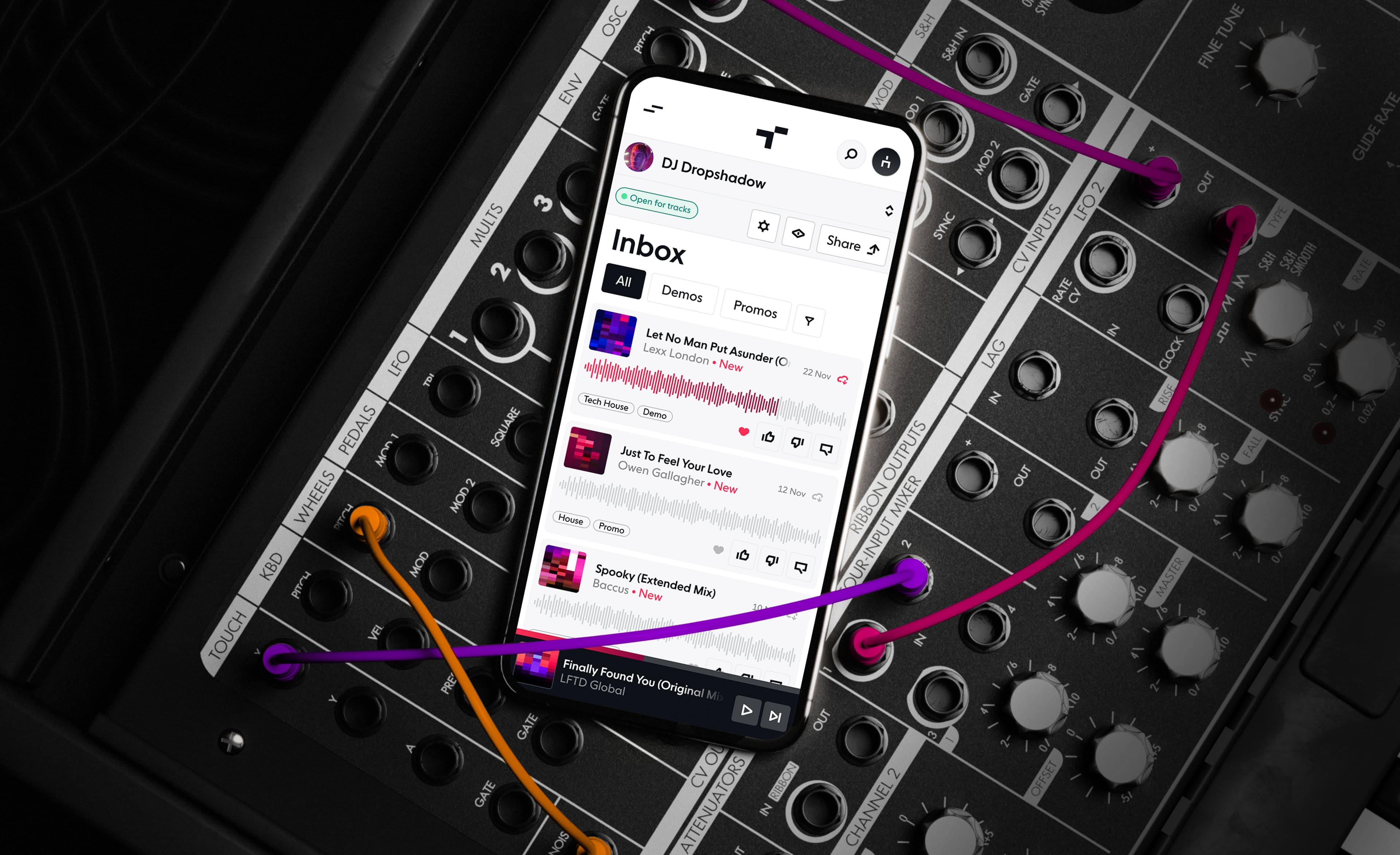 One link. Every demo, promo, and relationship in one place.